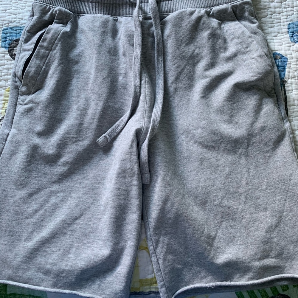 Men's Jordan Craig Heather Gray French Terry Shorts Size Medium Very Nice!!

G